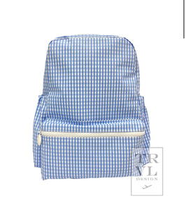 TRVL Gingham Backpack