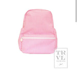 Load image into Gallery viewer, TRVL Gingham Backpack
