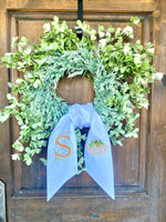 Load image into Gallery viewer, Ivory Wreath Sash
