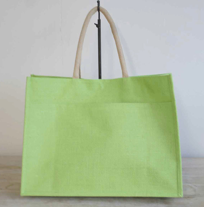 Jute Pocket Tote