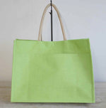 Load image into Gallery viewer, Jute Pocket Tote
